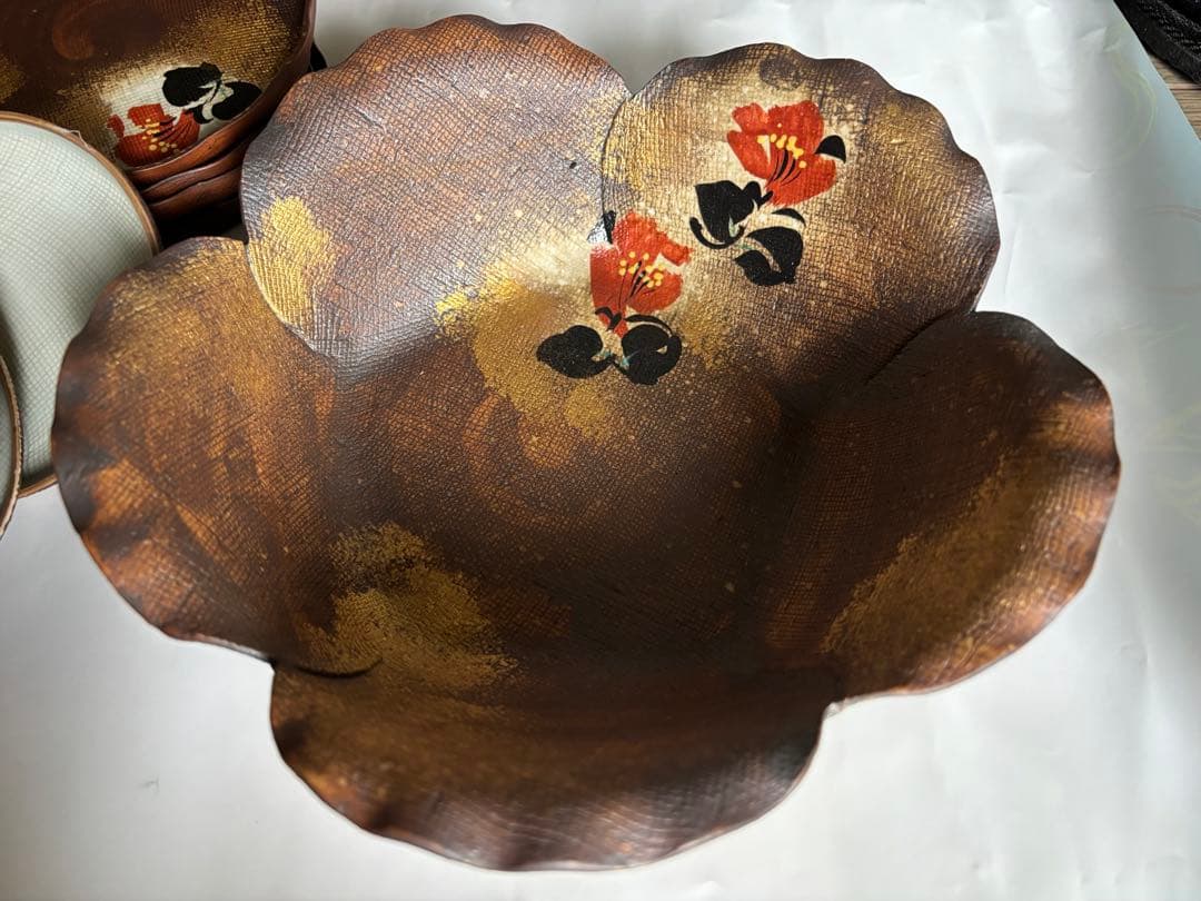 和風　デミタス　蓋付き湯呑み　菓子鉢