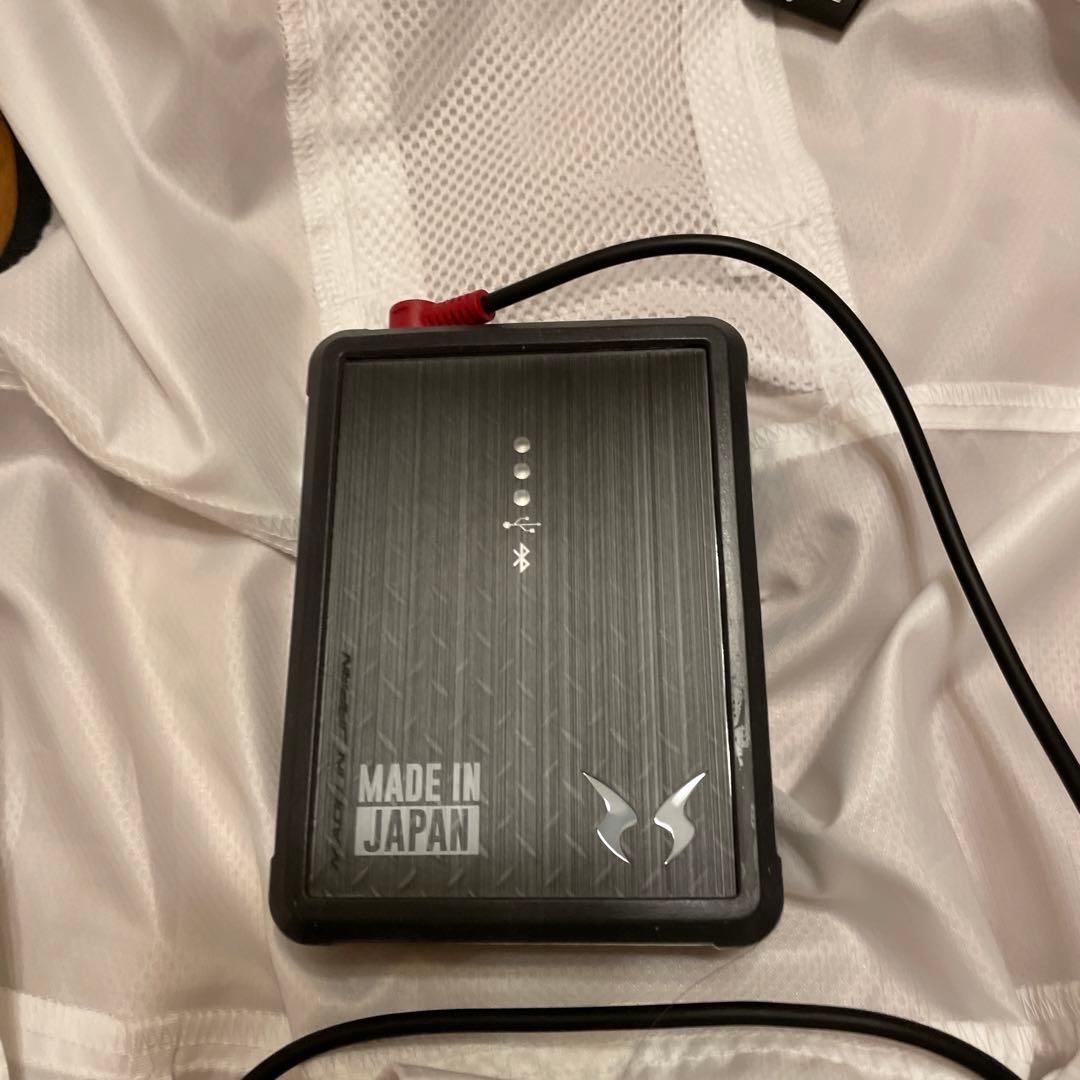 ミズノ　ファンつきベスト　バッテリーつき