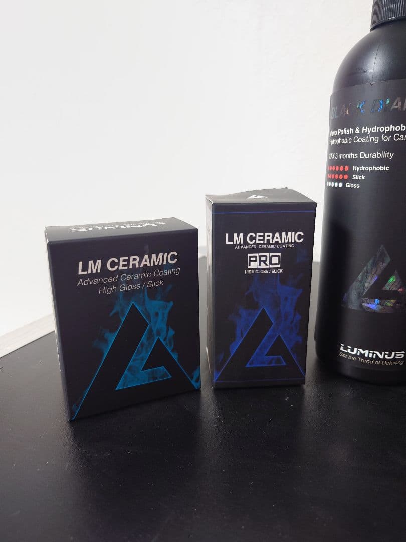 LM ルミナス　セラミック　グラフェン　ブラックダイヤモンド等セット