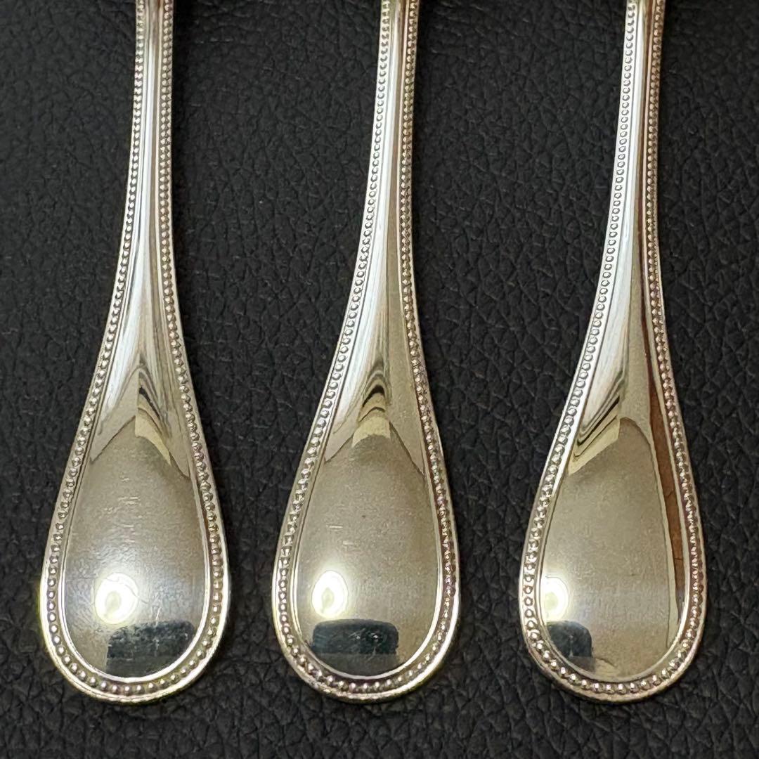 美品クリストフル　パール　コーヒースプーン12点