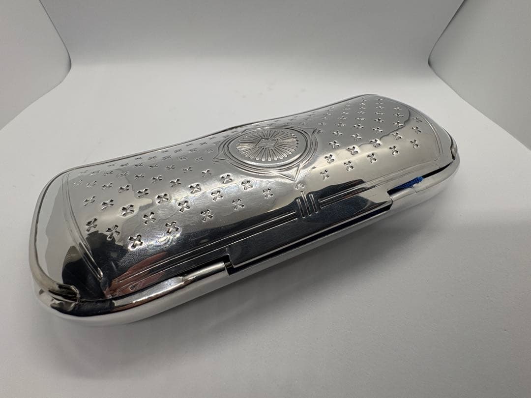 Reinhold Kuhn ラインホルトキューン アルミ製メガネケース Lサイズ