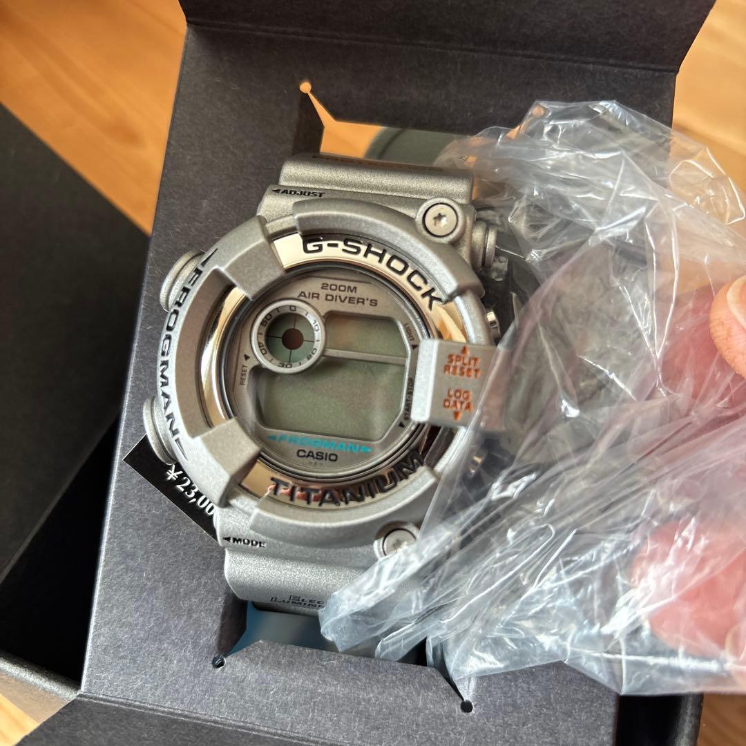 フロッグマンG-SHOCK銀蛙