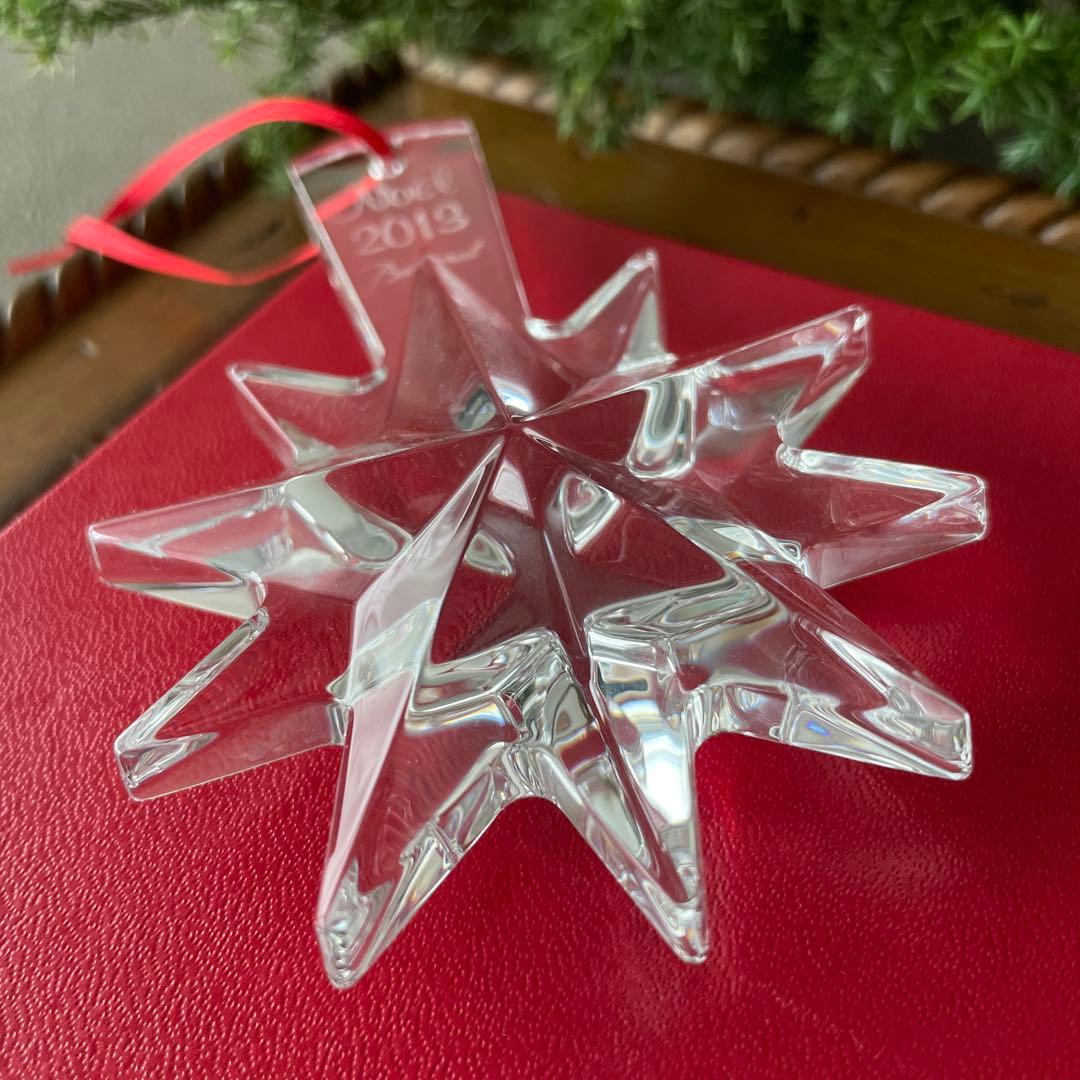 Baccarat 2013年 ノエル クリスマスオーナメント
