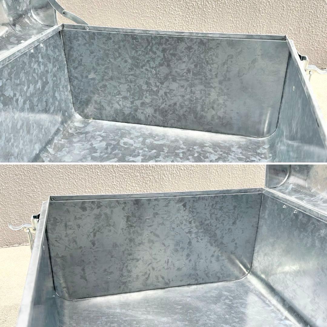 未使用✴︎ビンテージ シルバー トランク コンラン アルミケース 大 スチール