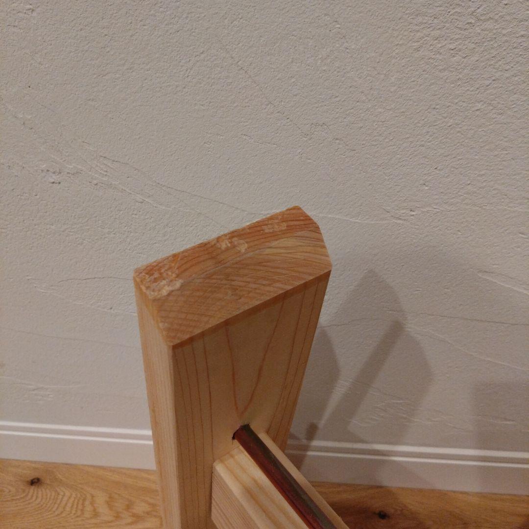 ナガノ産業 餅つき 石臼用木台 高さ36cm