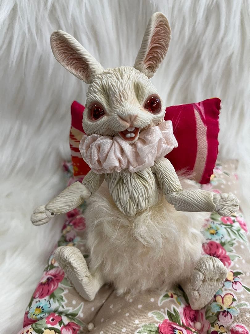 創作人形　うさぎ　作家　shiroさま