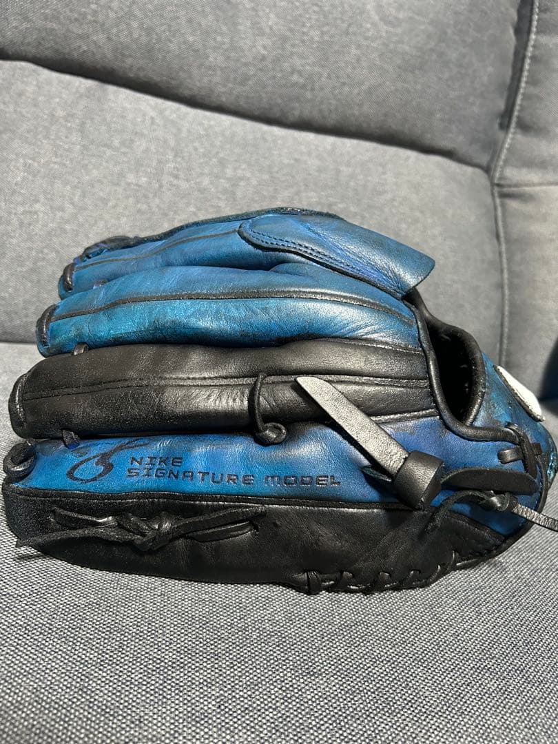 NIKE 一般軟式用 岩隈モデル 改 「山本由伸」風 なんちゃってグラブ ①