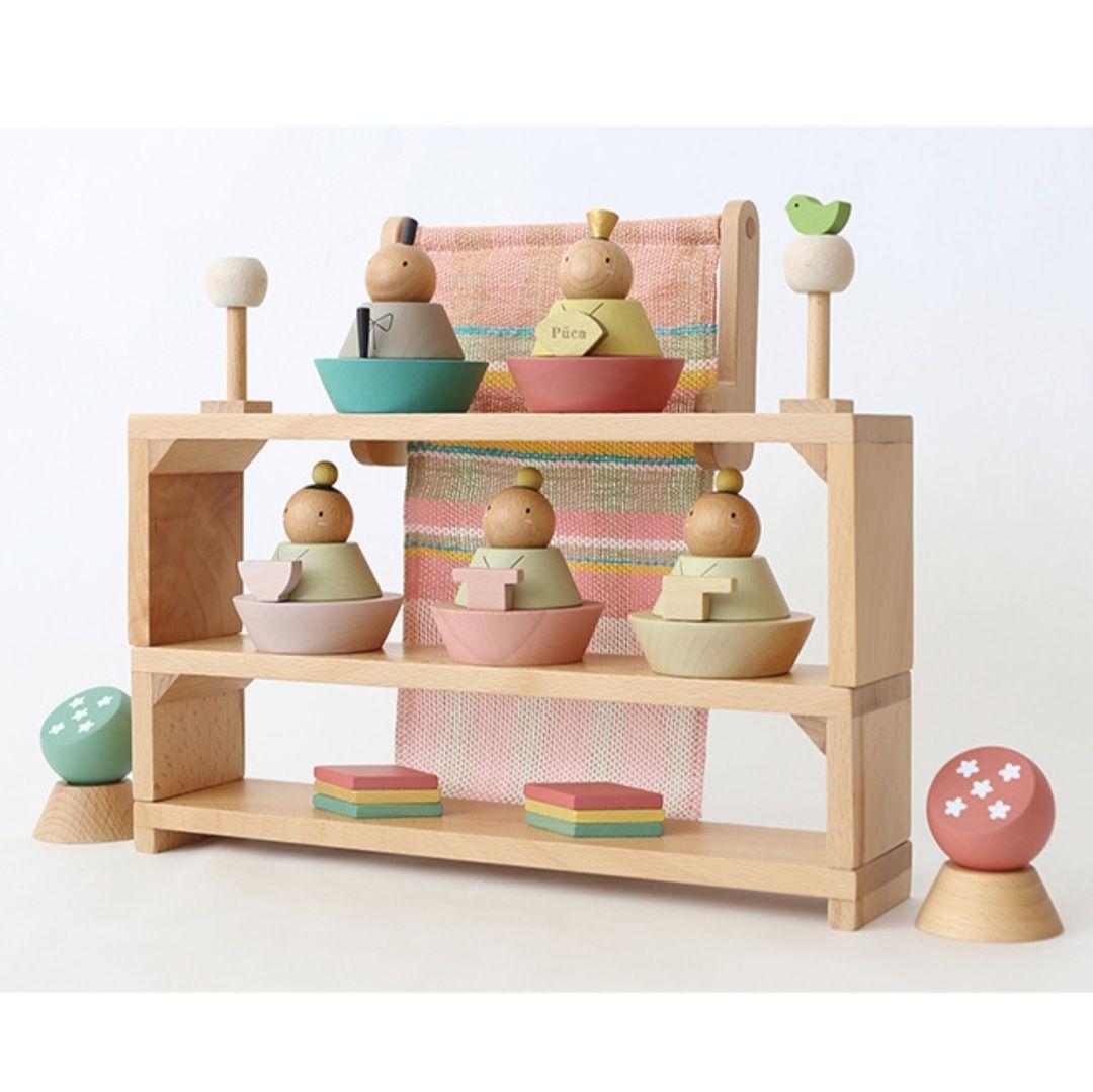 【写真撮影のみ】Puca プーカ ひな人形 雛人形 ベーシック