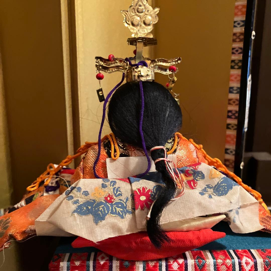 雛人形　親王飾り　（男雛顔なし）