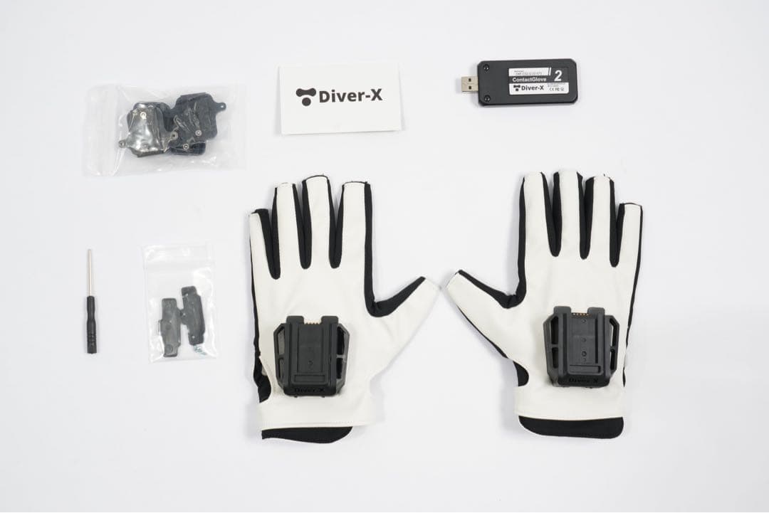 新品未使用　Diver-X ContactGlove2 Lサイズ　ホワイト