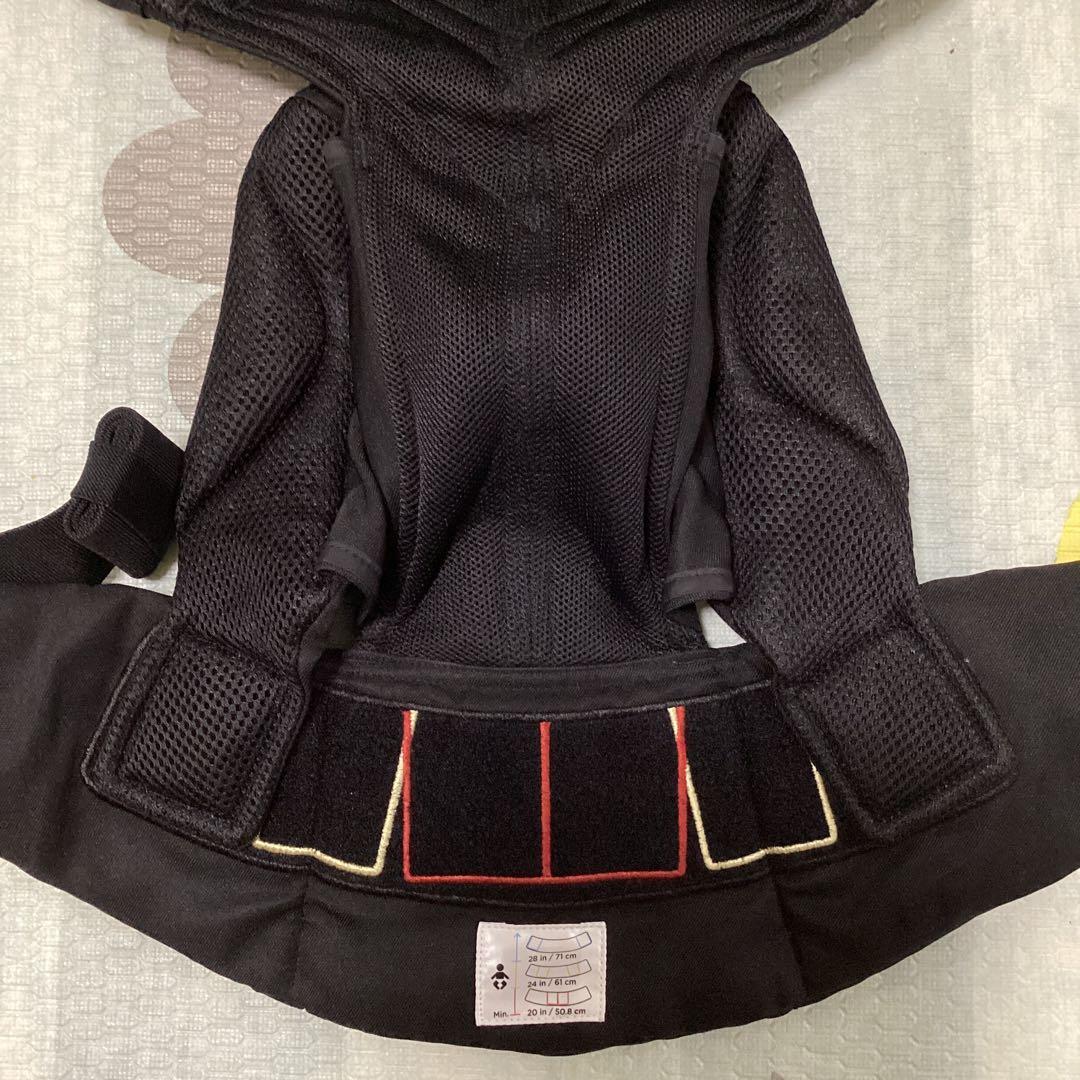 美品 エルゴ 抱っこ紐 オムニ360 クールエアー　ポーチ付　ブラック メッシュ