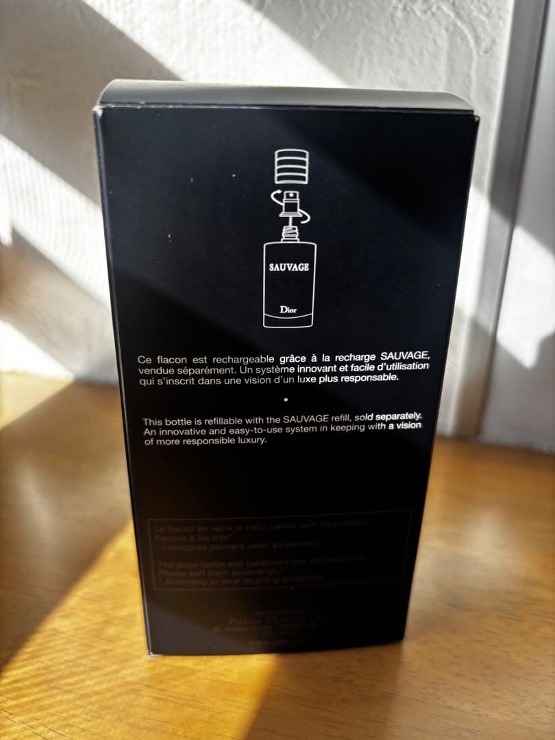 香水(ユニセックス) Dior SAUVAGE Eau de Parfum 100ml