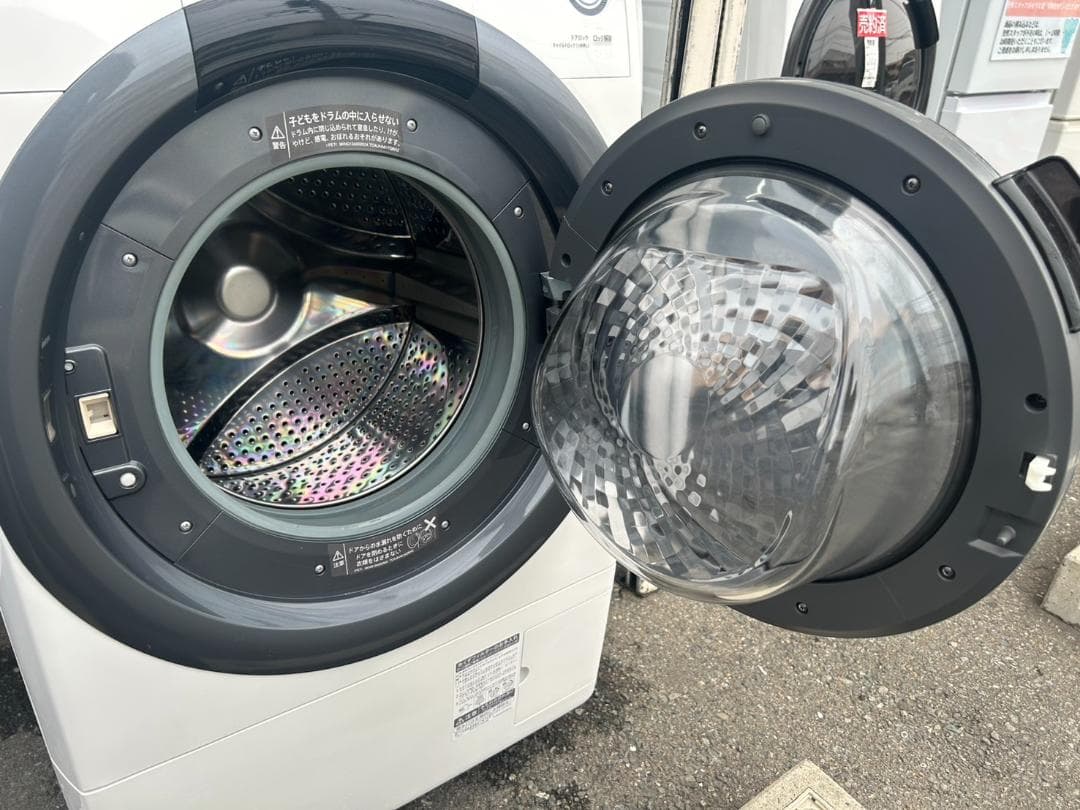 【福岡市限定】ドラム式洗濯機 シャープ 2018年 7㎏【安心の3ヶ月保証】