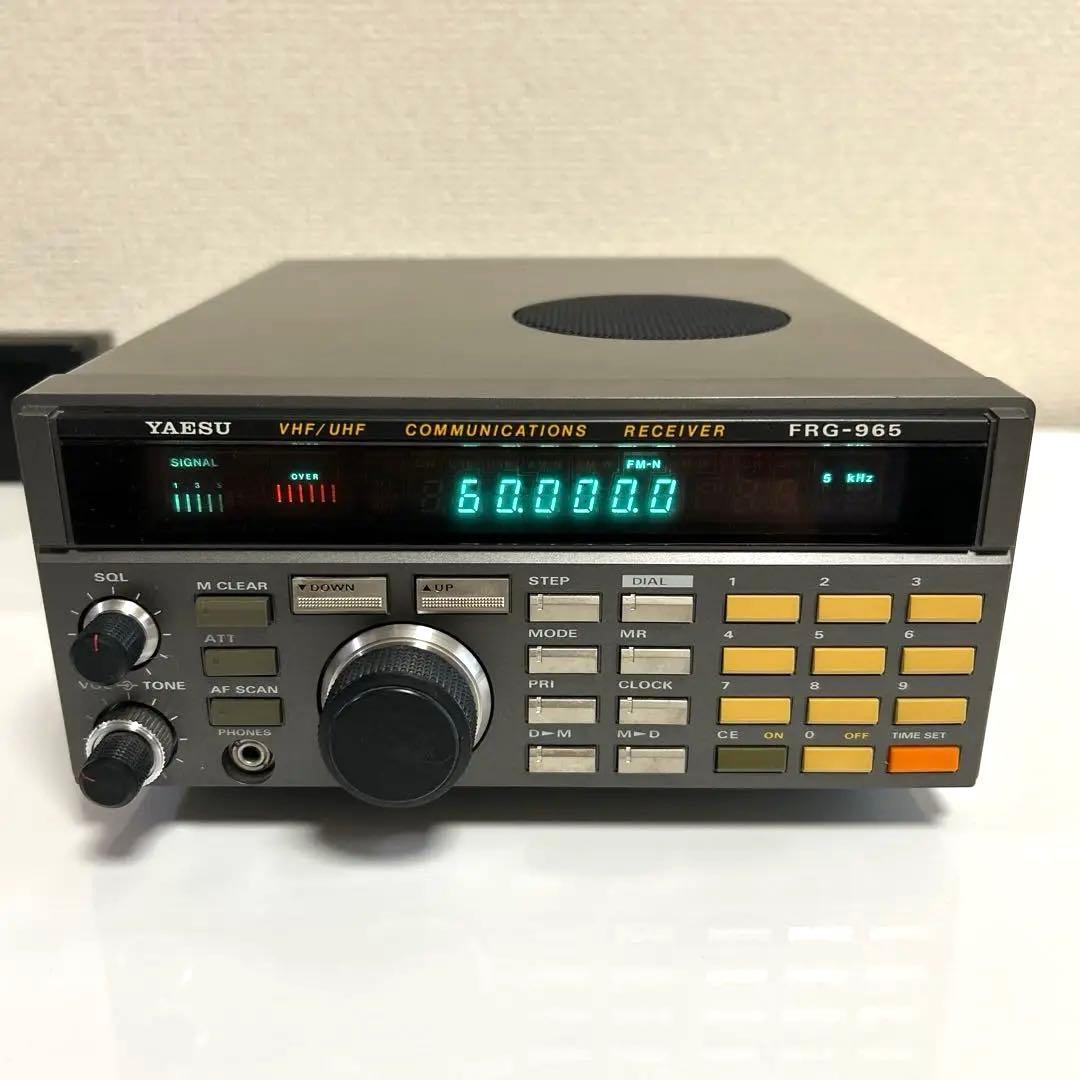 ☆美品☆ 八重洲無線　YAESU 広帯域受信機　FRG-965