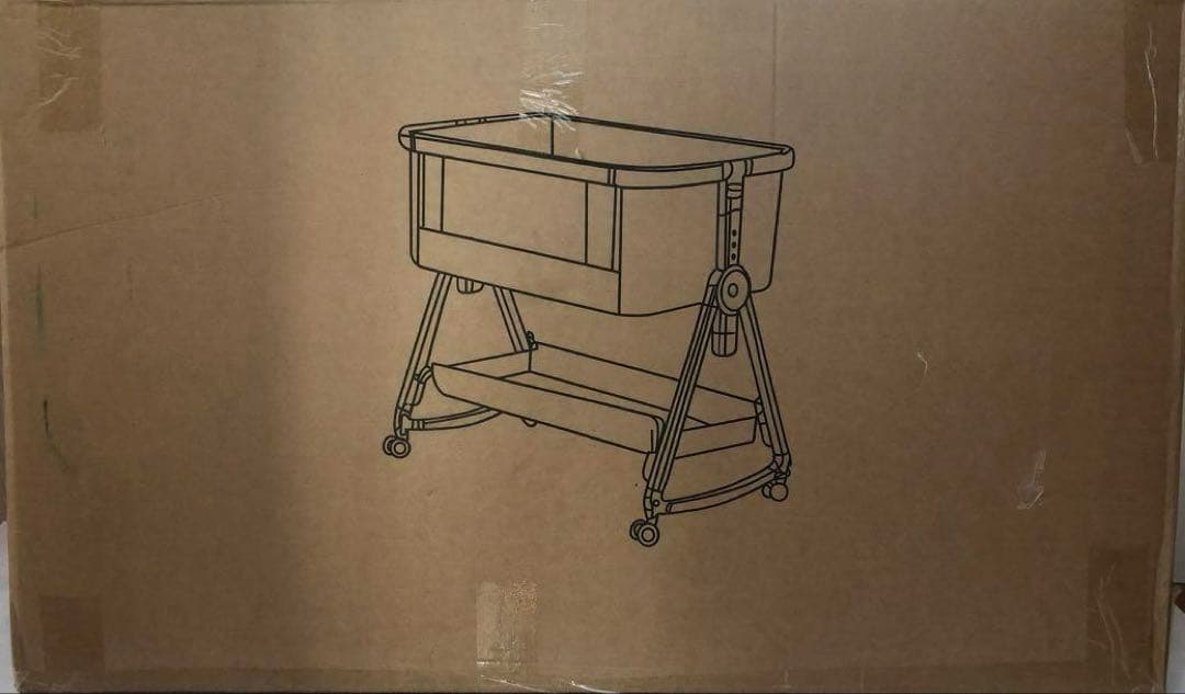 ベビーベッド 添い寝 高さ6段調節可能 組み立て簡単 収納便利 洗濯可能 多機能