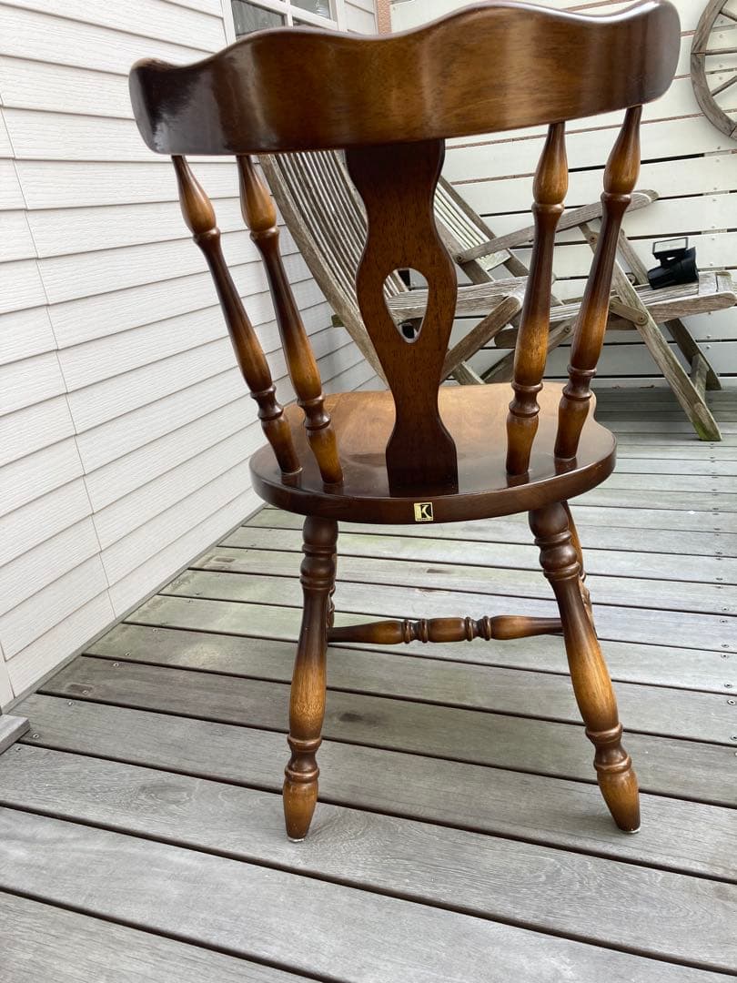 【春日井市,引き取り】キツツキマーク 飛騨産業 ダイニング チェア ビンテージ