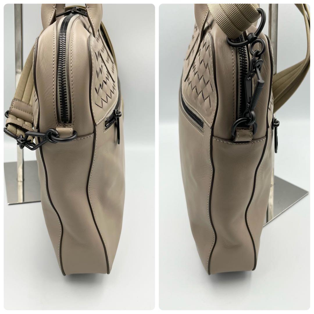 【美品】BOTTEGA VENETA ビジネスバッグ 2way 希少カラー