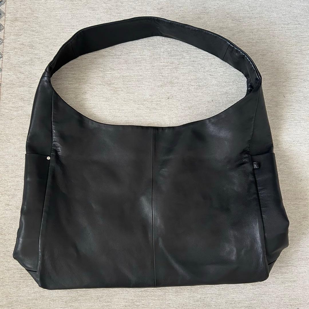 ssstein LEATHER SHOULDER BAG シュタイン レザー 黒
