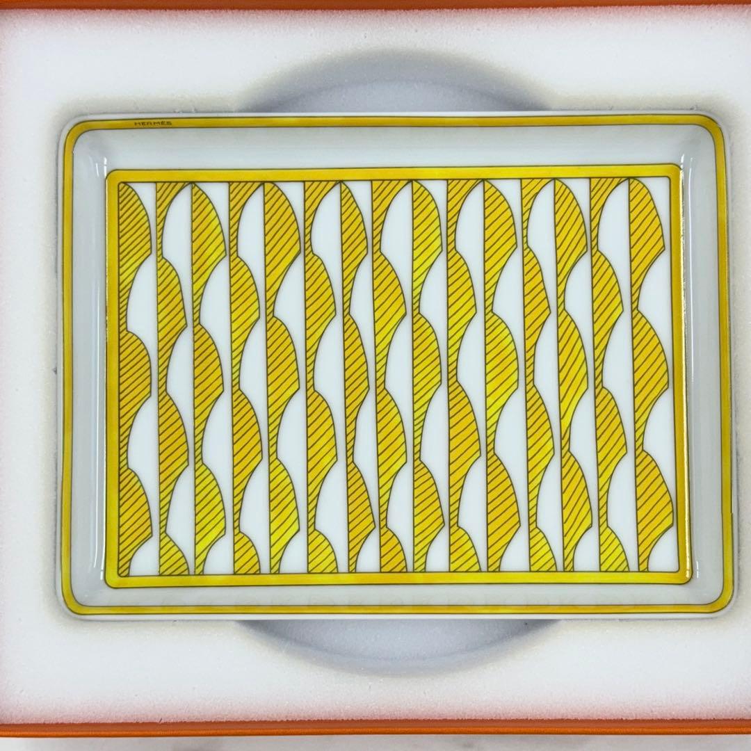 新品未使用　エルメス 長方形プレート 〈ソレイユ・ドゥ・エルメス〉 PM