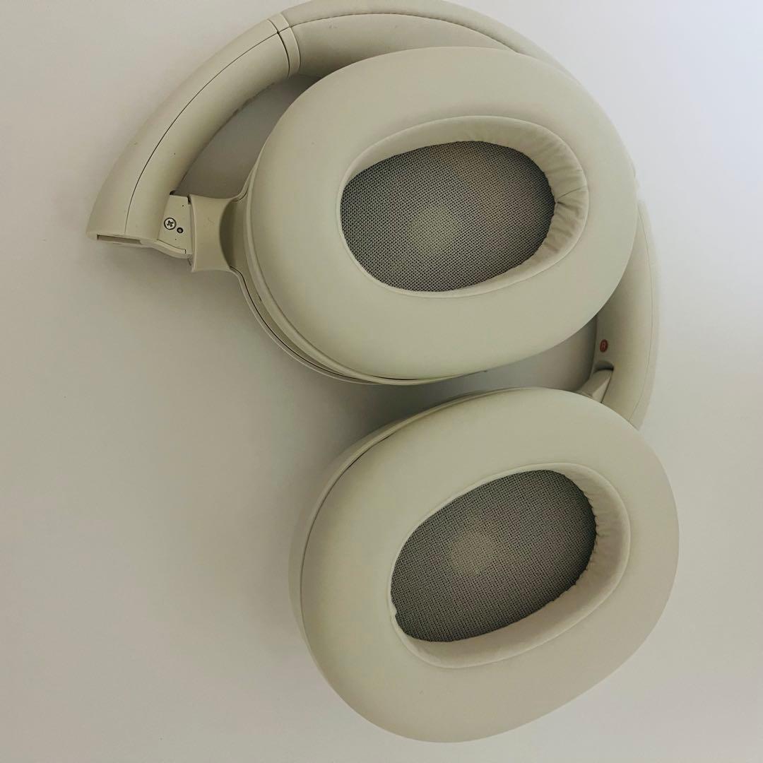 【未使用に近い】SONY WH-ULT900N ワイヤレスヘッドホン ホワイト