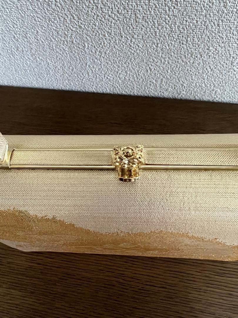 留め袖用バッグと草履、扇子セット　結婚式