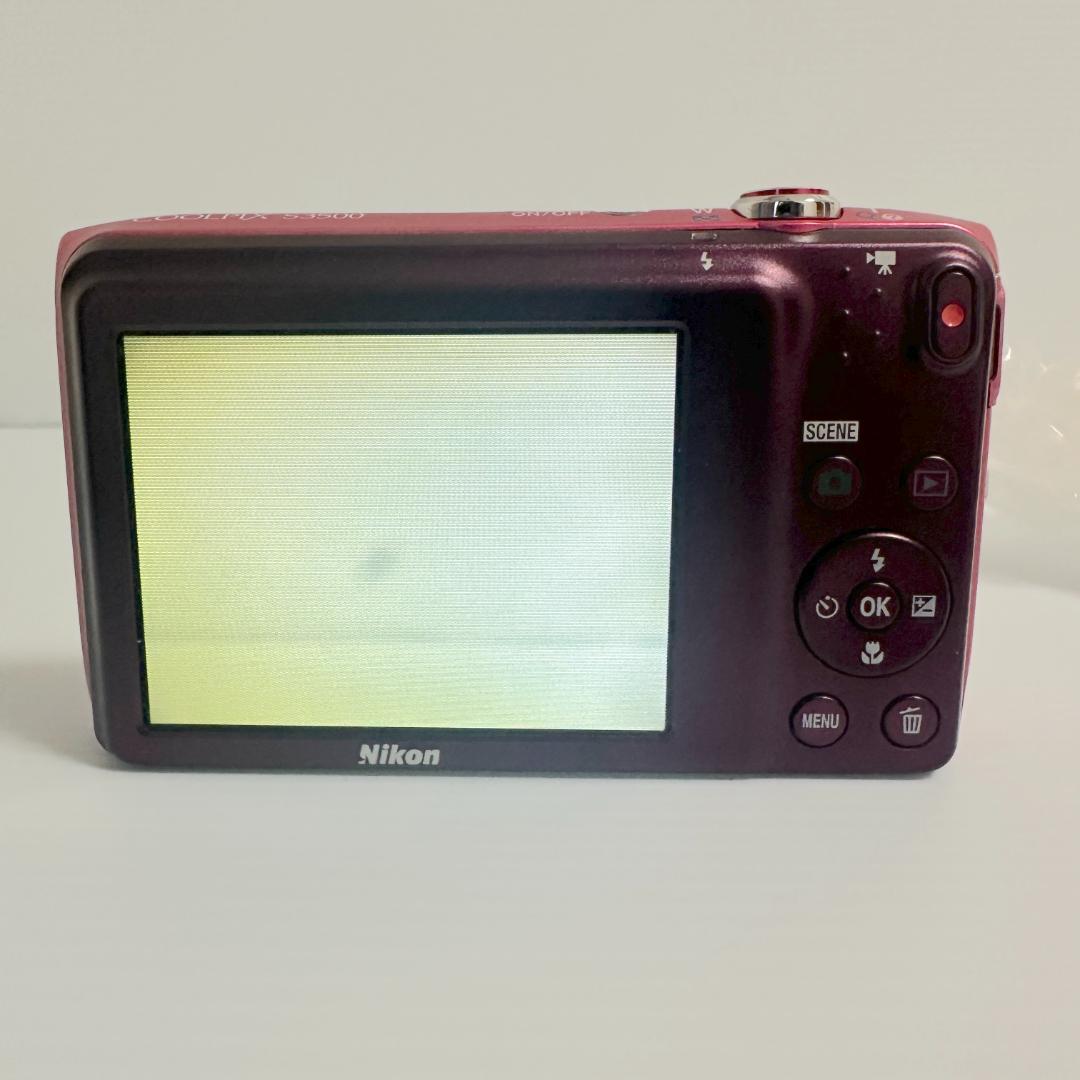デジタルカメラ Nikon COOLPIX S3500 Pink