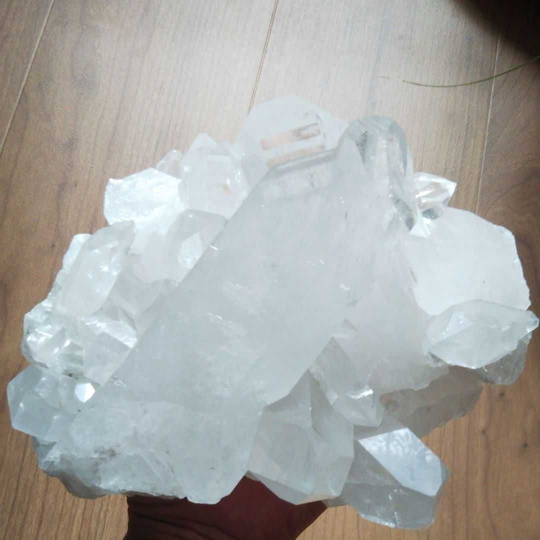 水晶 ブラジル ミナジェスライス産 クラスター 水晶群