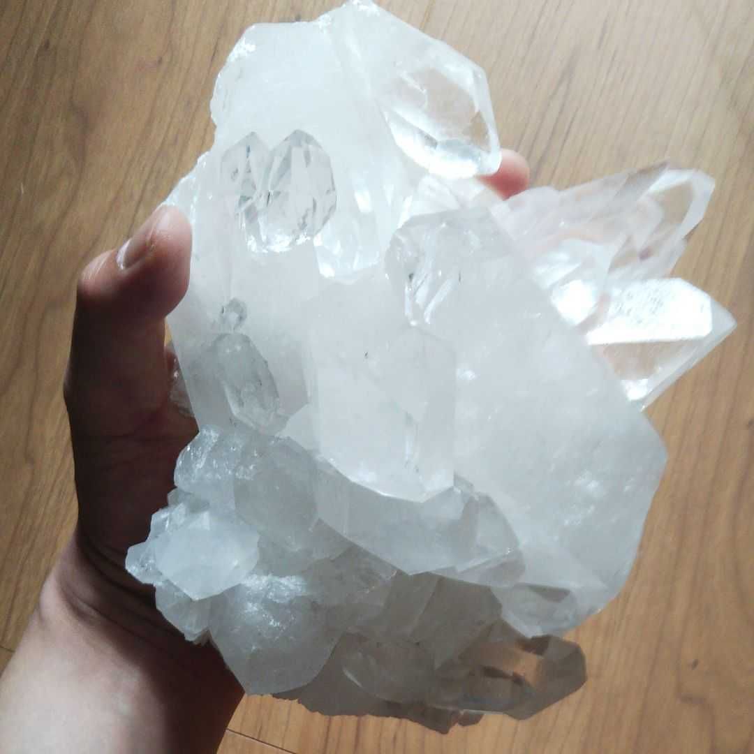 水晶 ブラジル ミナジェスライス産 クラスター 水晶群