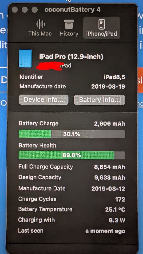iPad Pro 12.9インチ 第3世代 Wifiモデル 256GB