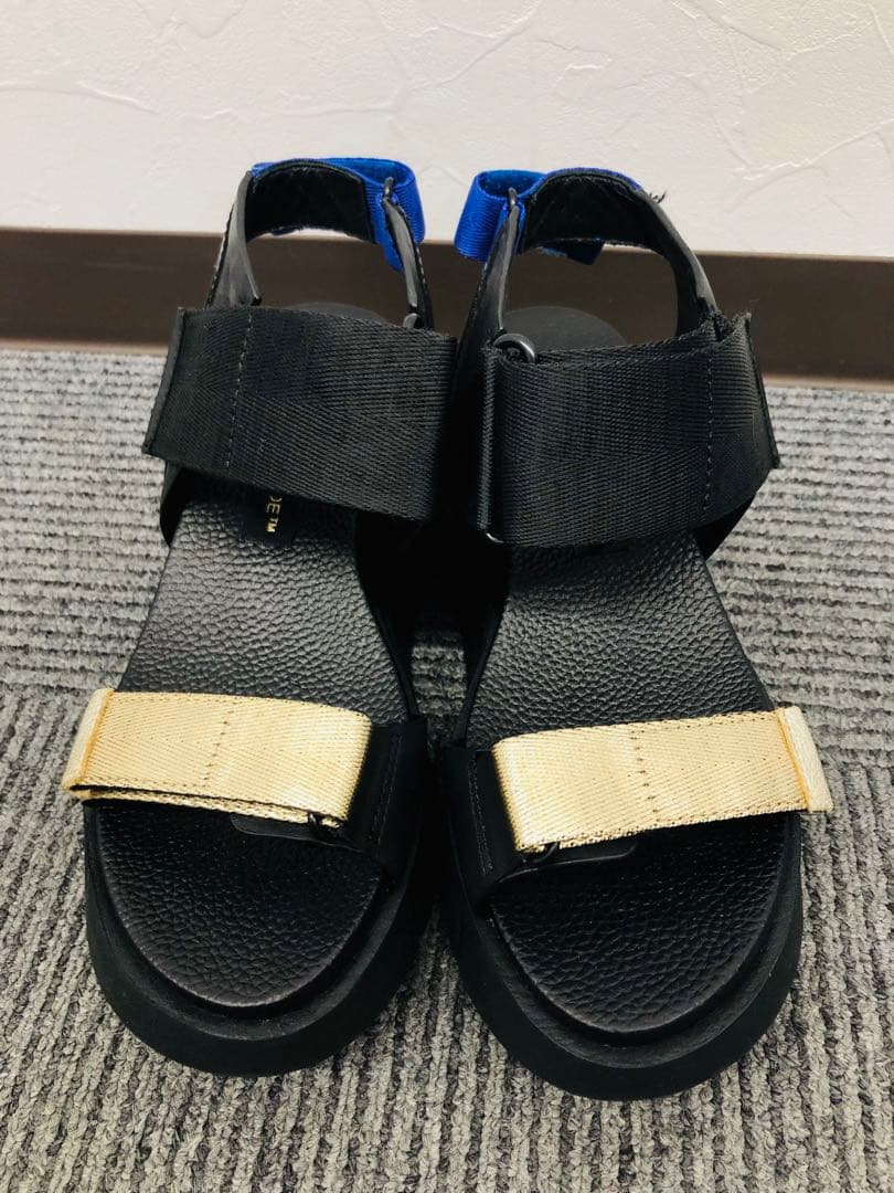 美品 UNITED NUDE ユナイテッドヌード デルタラン 厚底 サンダル