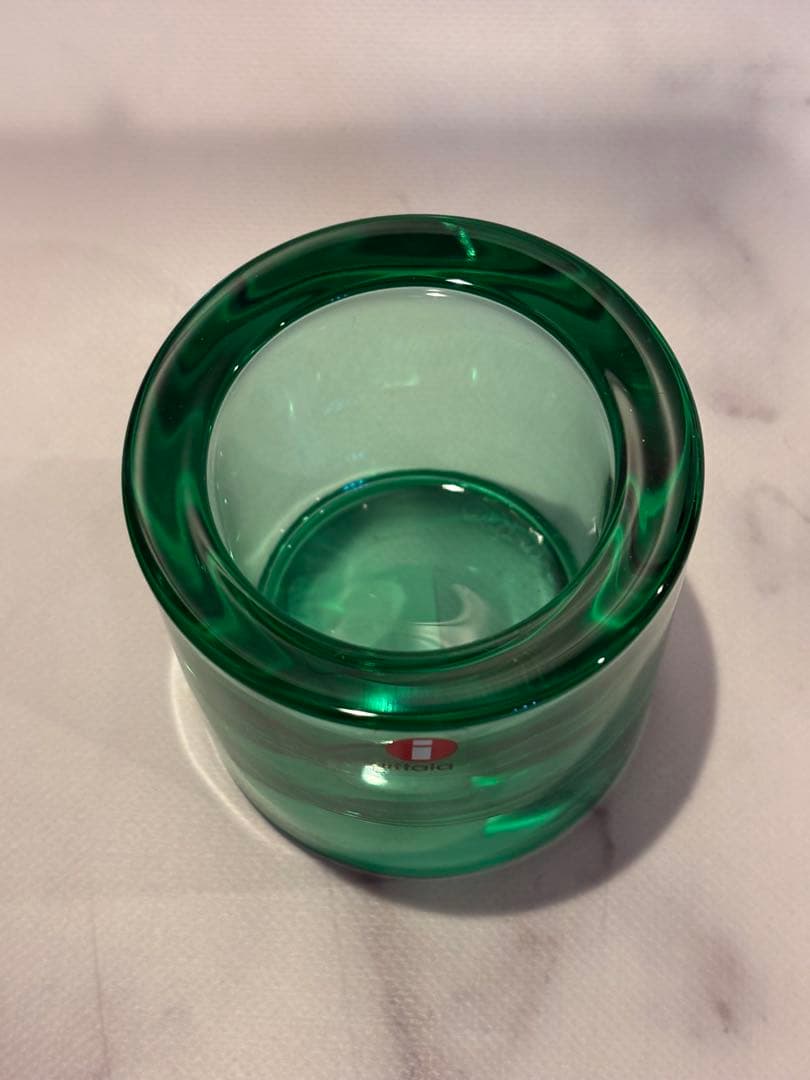 イッタラkivi 60mmライトグリーン・ウルトラマリンブルー　廃盤色2個セット