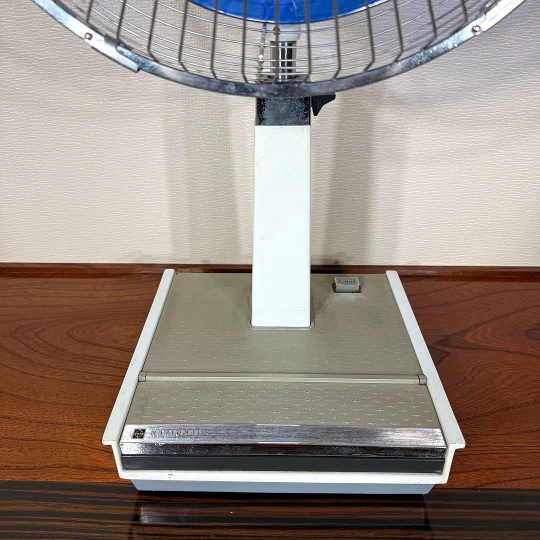 王冠マーク 扇風機 ナショナル 昭和レトロ National F-35MH