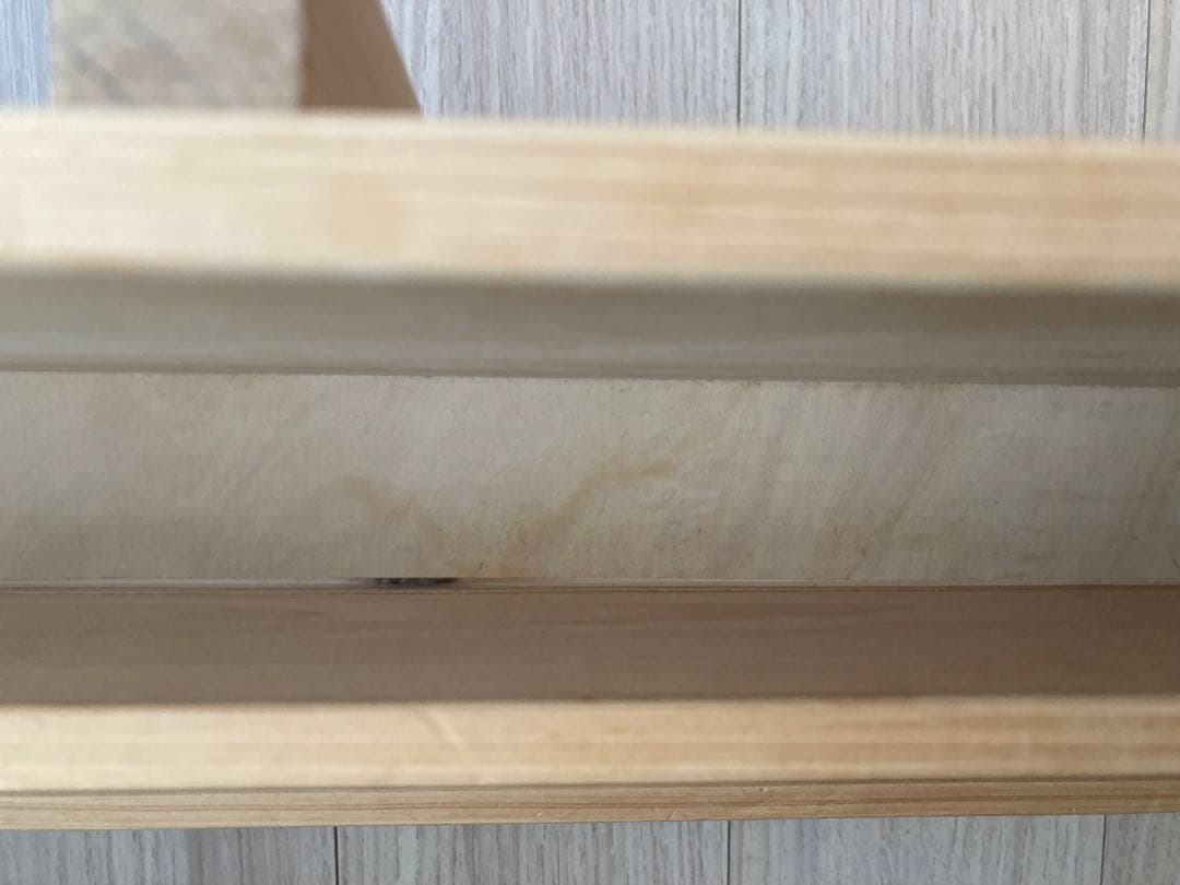 木遊舎 国産ひのき材 絵本ラック 絵本棚 60センチ ２段