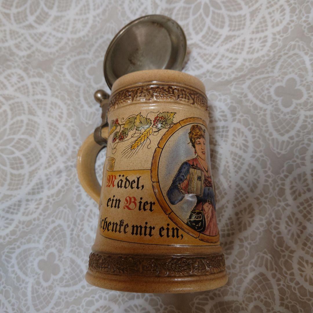 限定アンティークドイツ製ビールジョッキ 3点セット観賞用コレクション