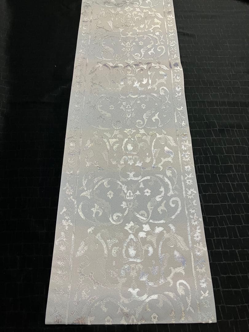 お仕立て上がり名古屋帯　新品未使用品　正絹　西陣織　No.359