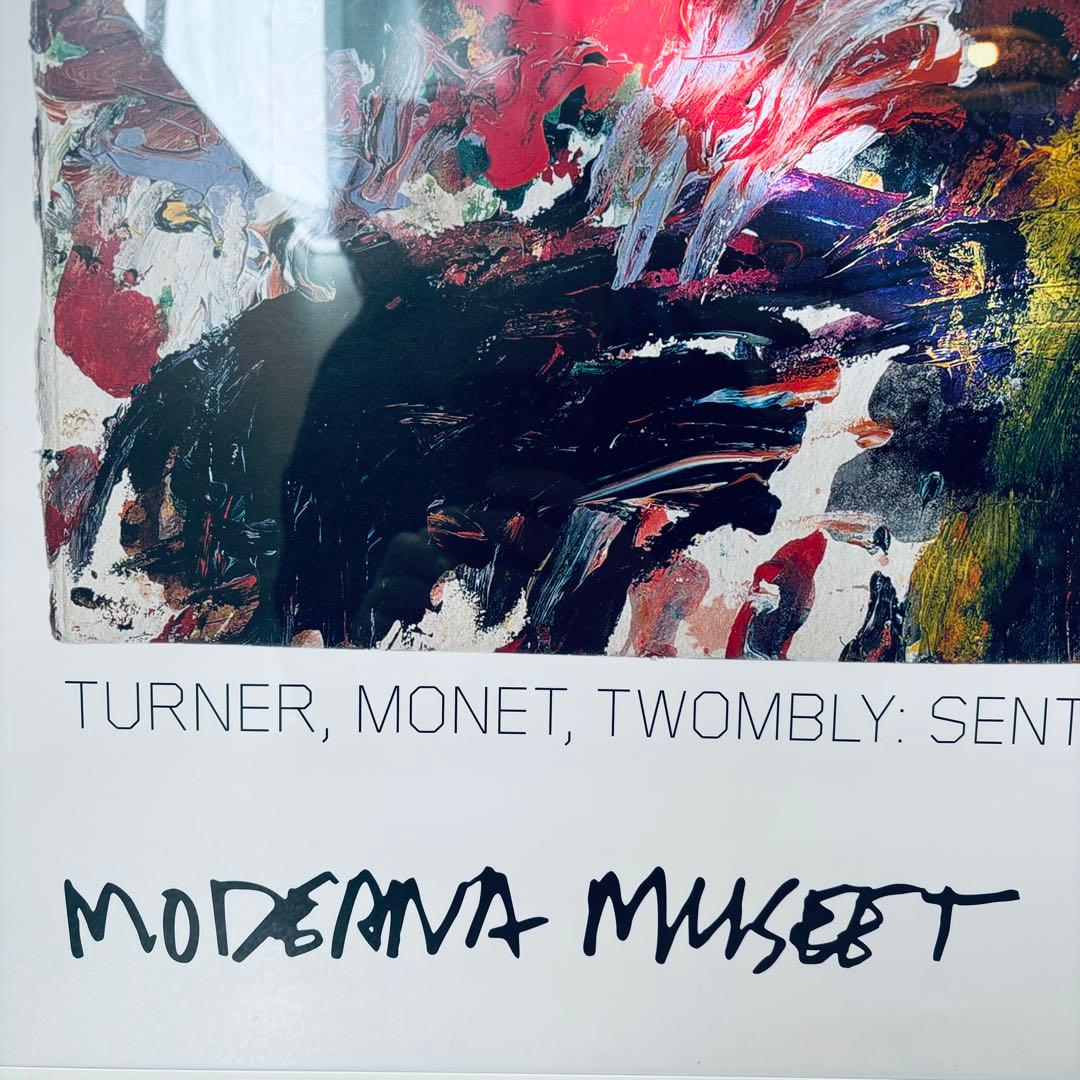 スウェーデン限定 画家『サイ・トゥオンブリー Cy Twombly』ポスター