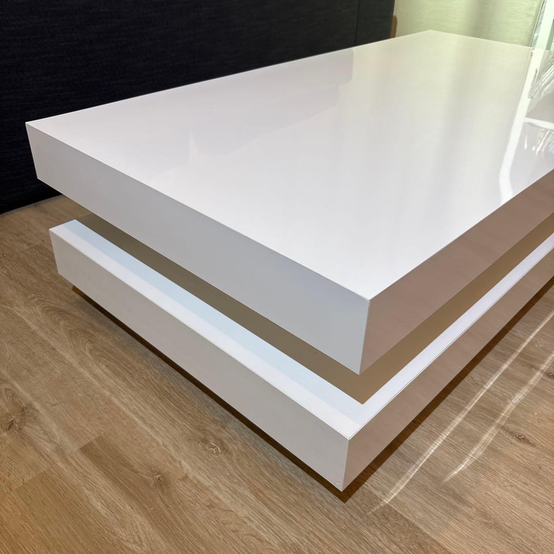 ⭐️引き取り限定⭐️センターテーブル ローテーブル 白