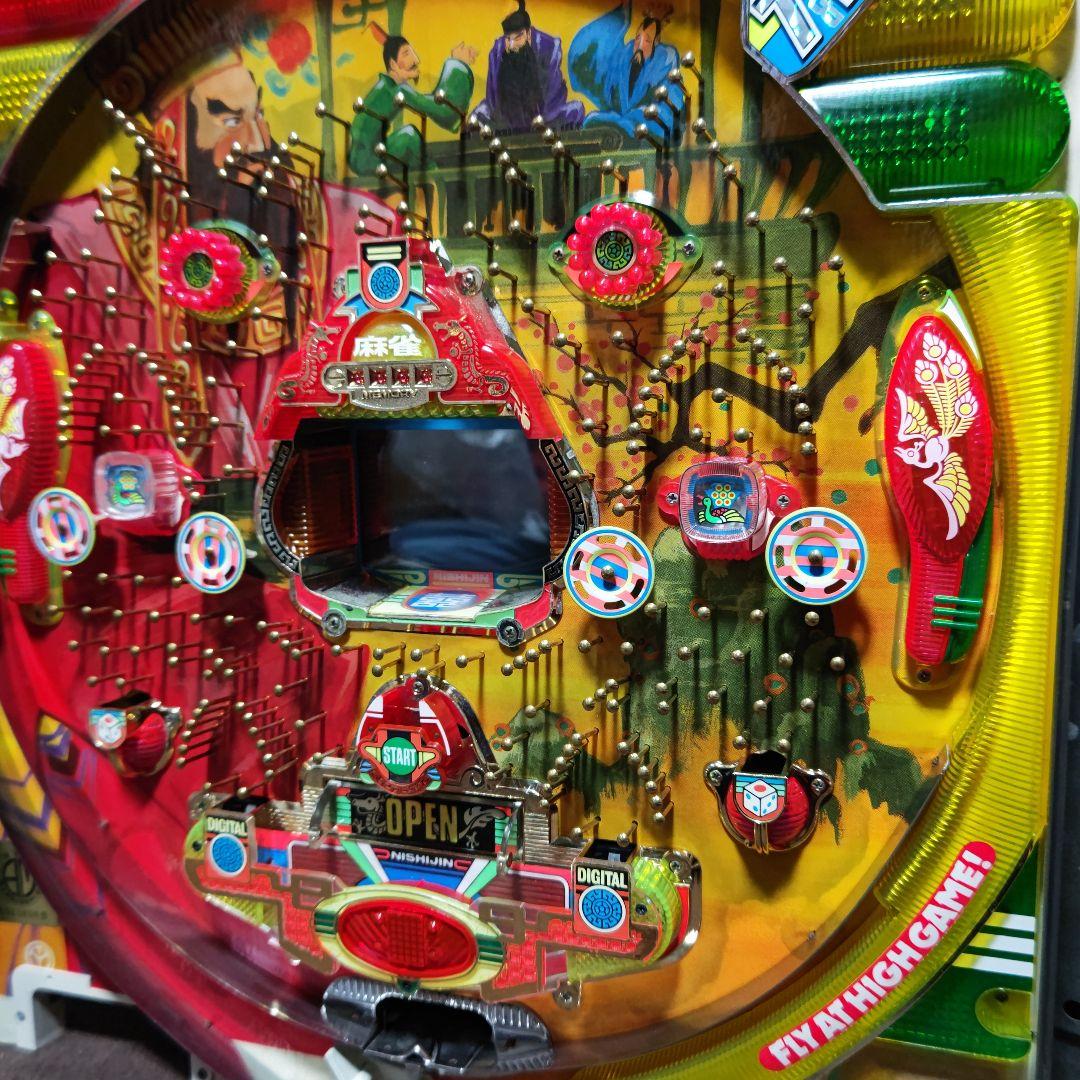 レトロ中古パチンコ実機/西陣/ルーキービジョンP5(麻王)/(セル基盤)