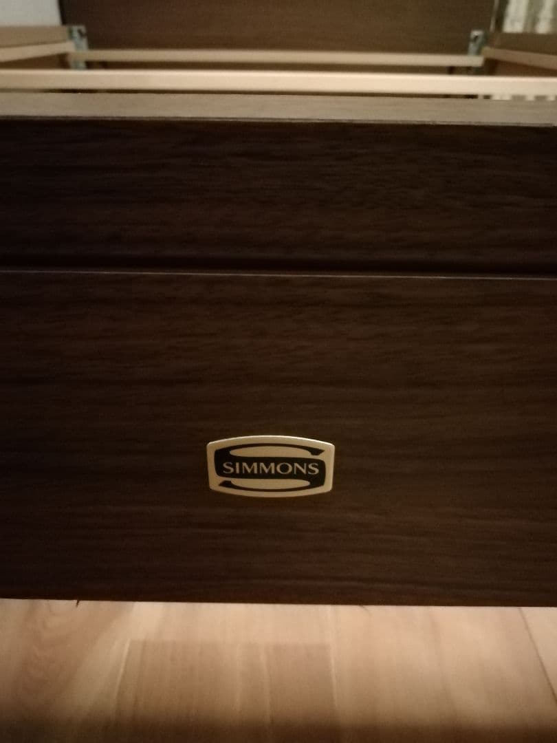 ★可愛いわん様★シモンズ　ビューティレストセレクション ベッドフレーム ダブル