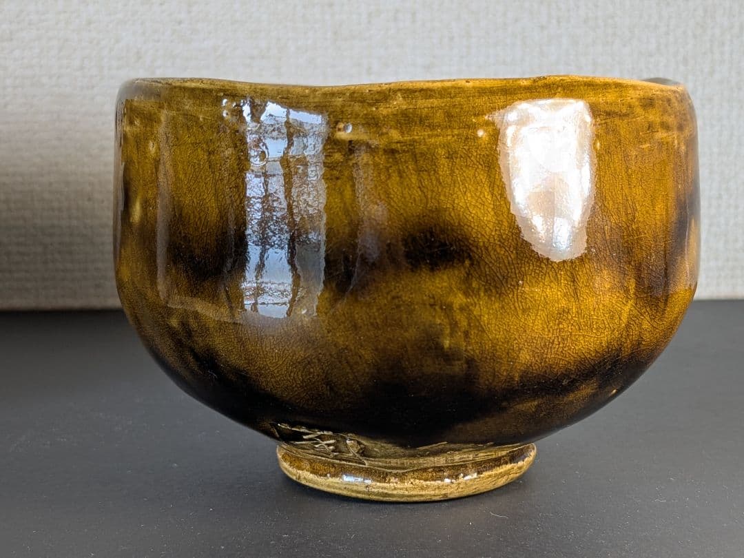 大樋焼　十代大樋長左衛門若作　大樋年朗　大樋茶碗　共箱　栞付き　金沢