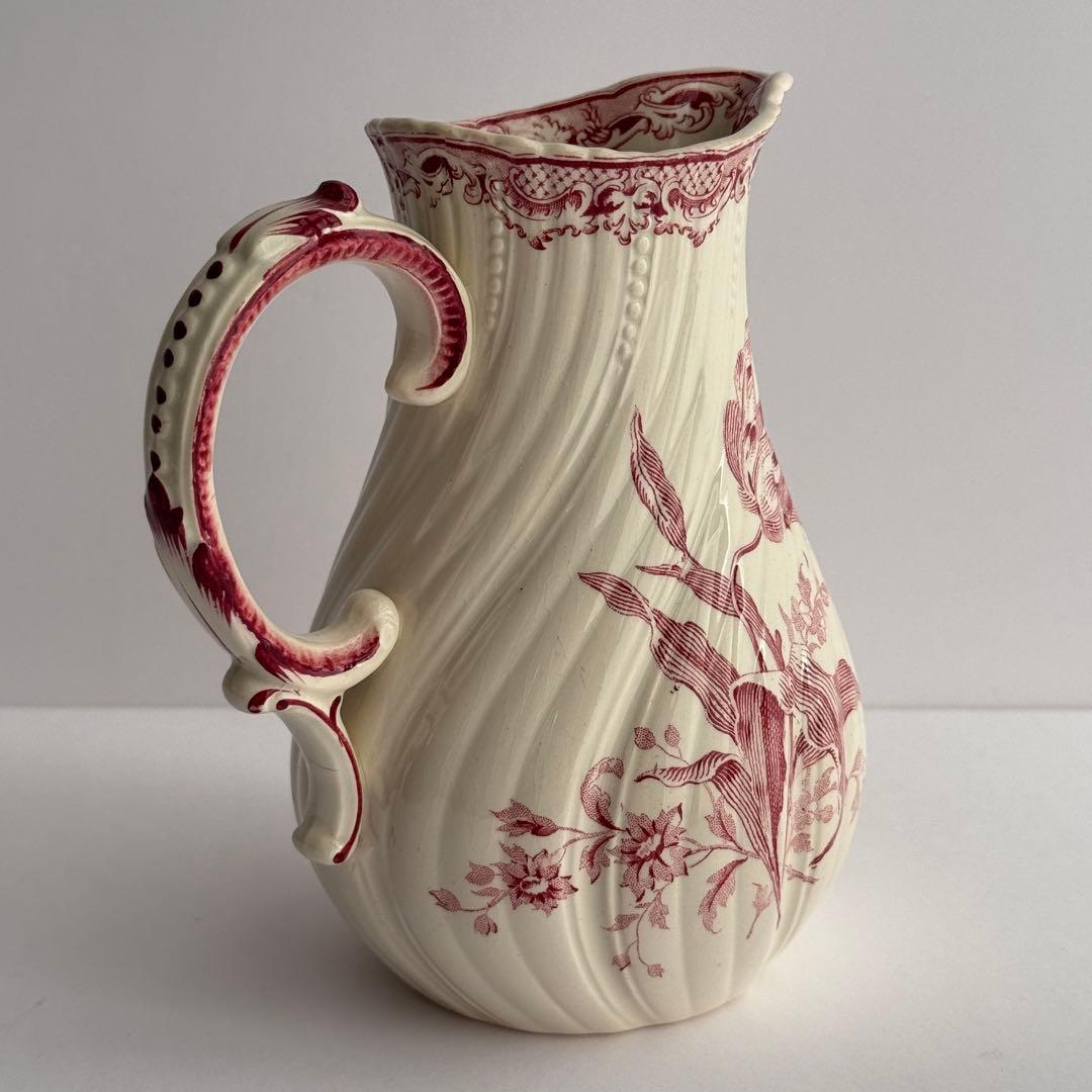 m*m様 フランスアンティーク　サルグミンヌ　Fontanges ミルクピッチャ