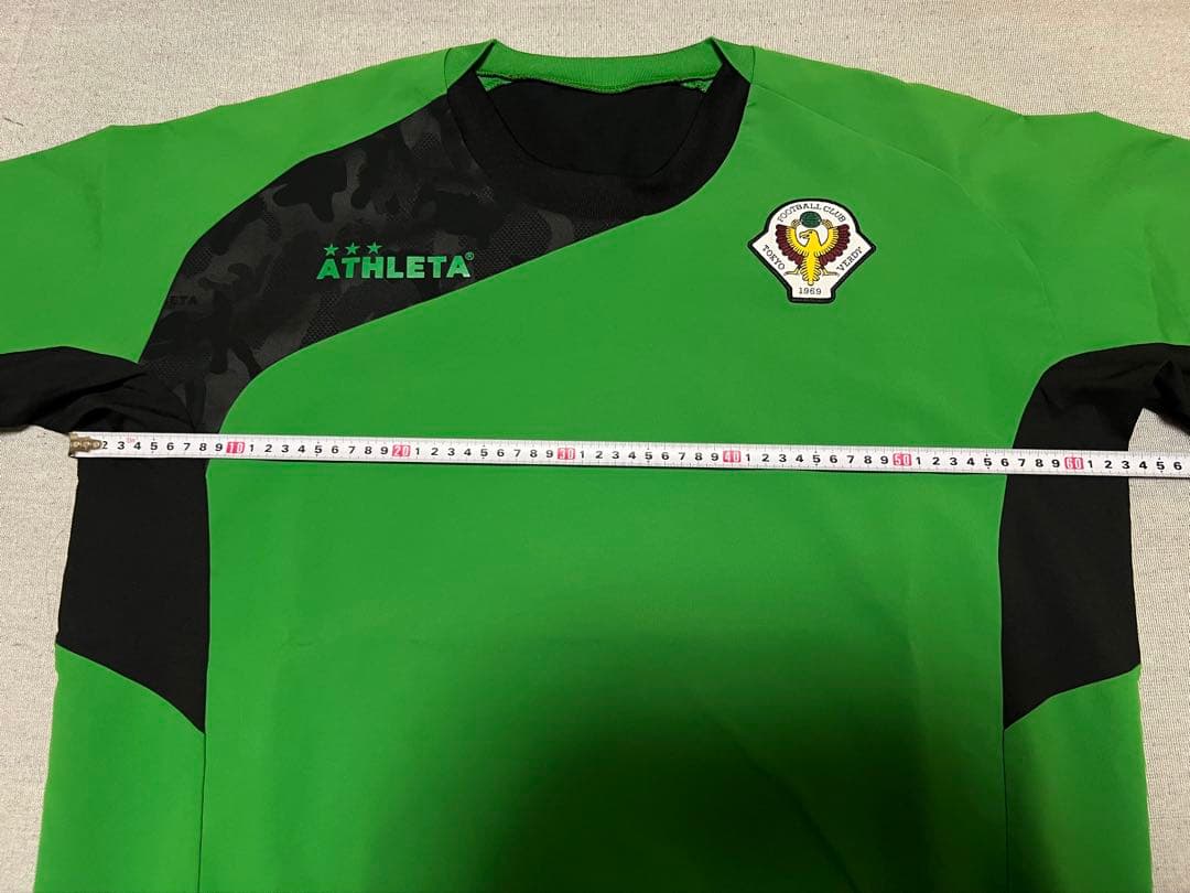 ATHLETA グリーン ピステ 東京ヴェルディ アスレタ　XO XXL