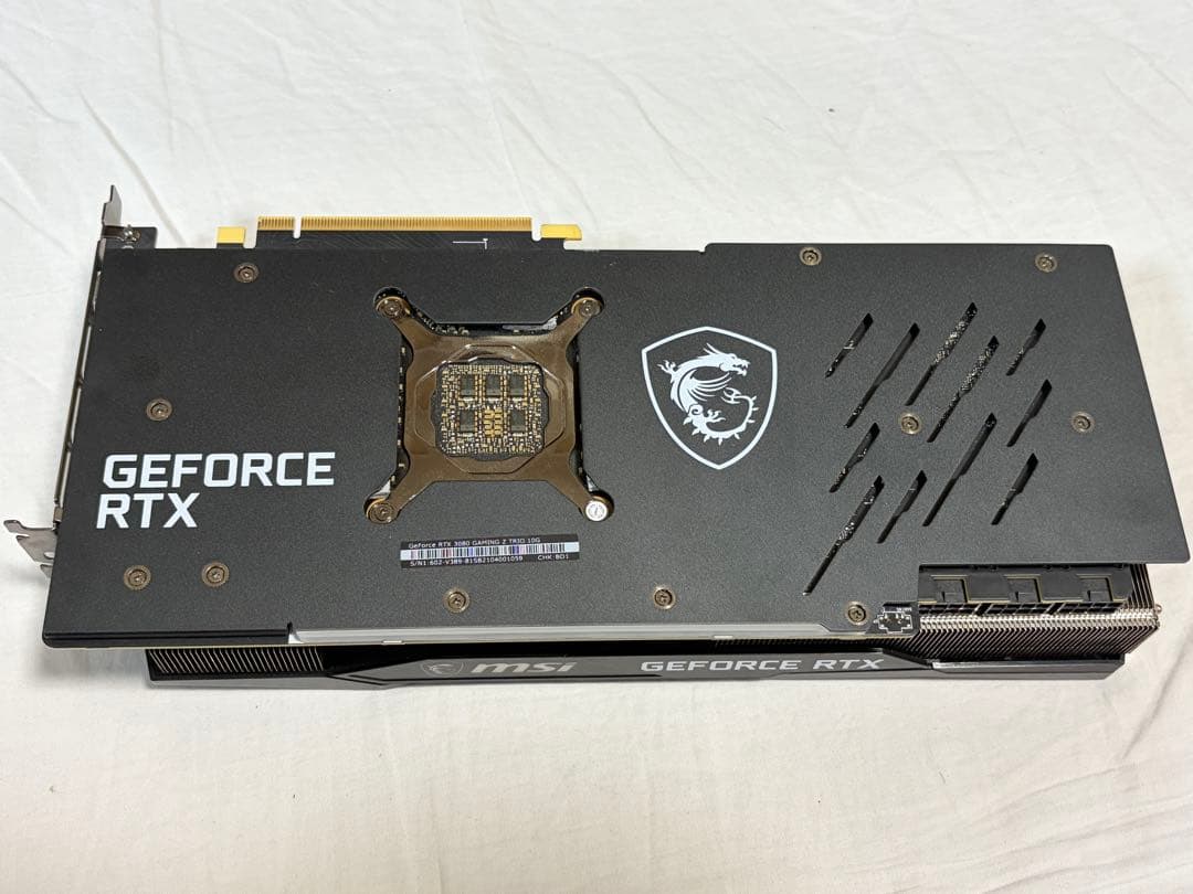 【美品】MSI GeForceRTX3080 GAMING Z TRIO 10G