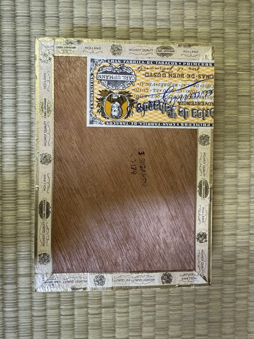 希少　カールアップマン　CARL UPMANN 葉巻箱　空箱　ヴィンテージ