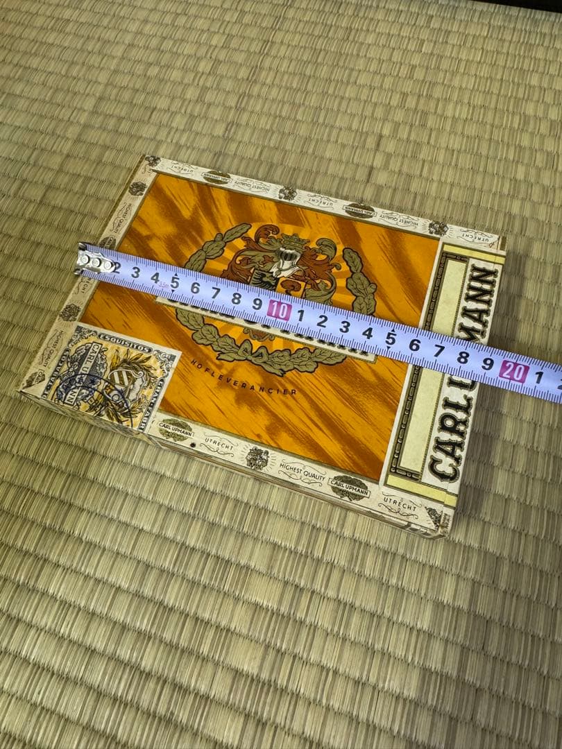 希少　カールアップマン　CARL UPMANN 葉巻箱　空箱　ヴィンテージ