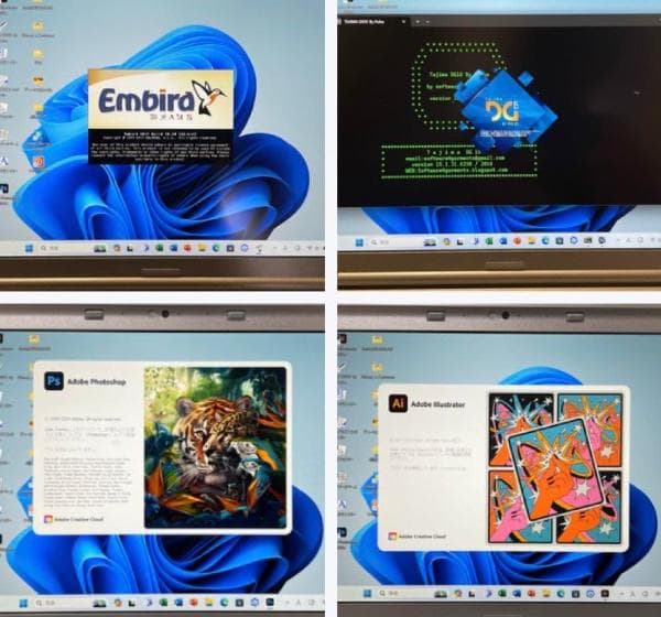 SV1 メモリ16G 刺しゅうノートパソコン ブラザー ジャノメ JUKI PC