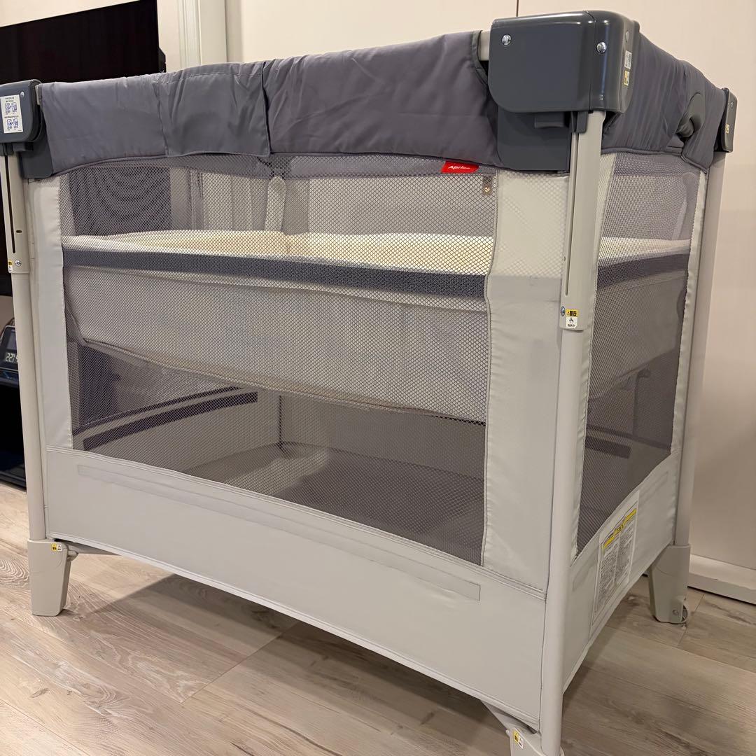 中*ロ様 ココネルエアー 折りたたみ式ベビーベッド アップリカ