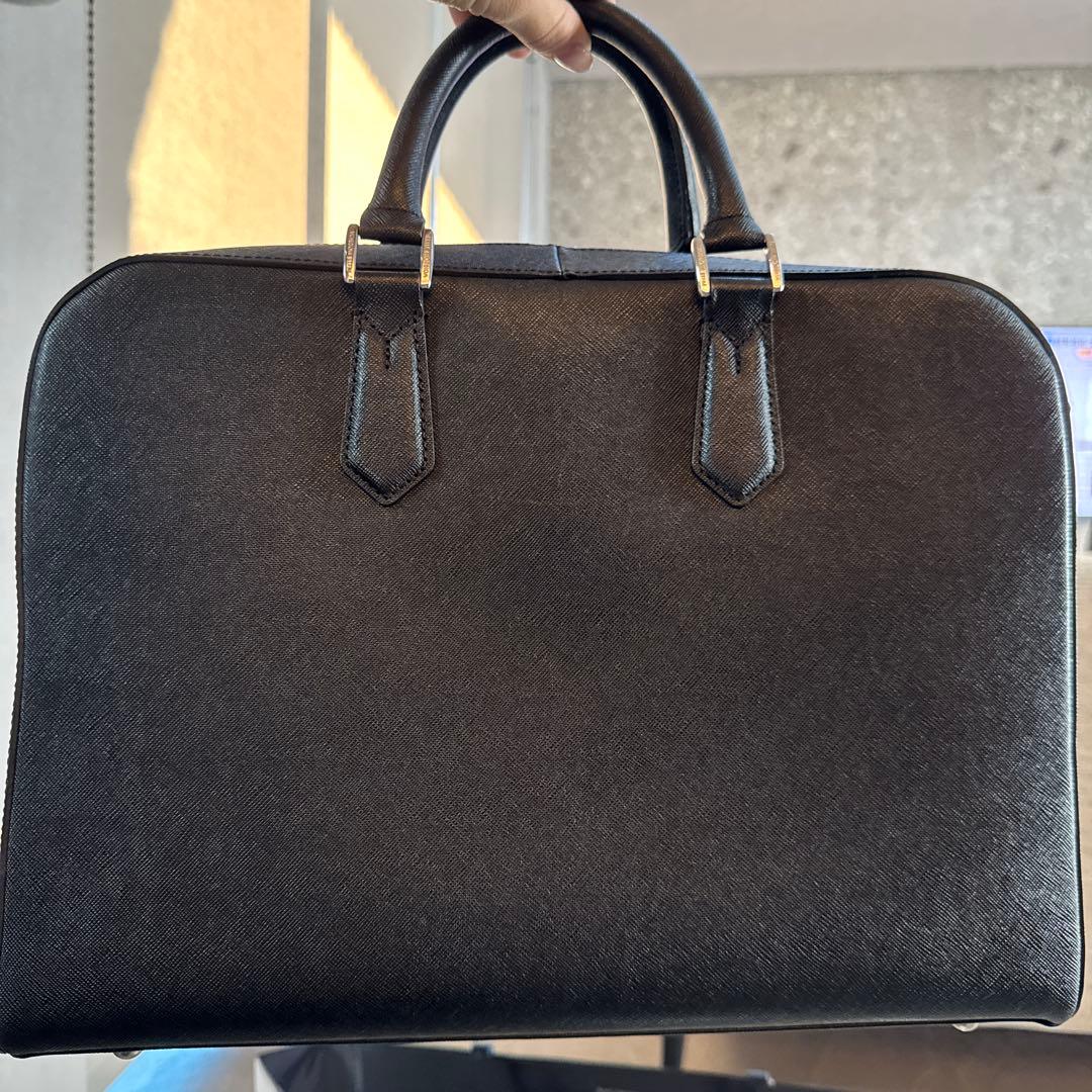 pelle morbida ブリーフバッグ