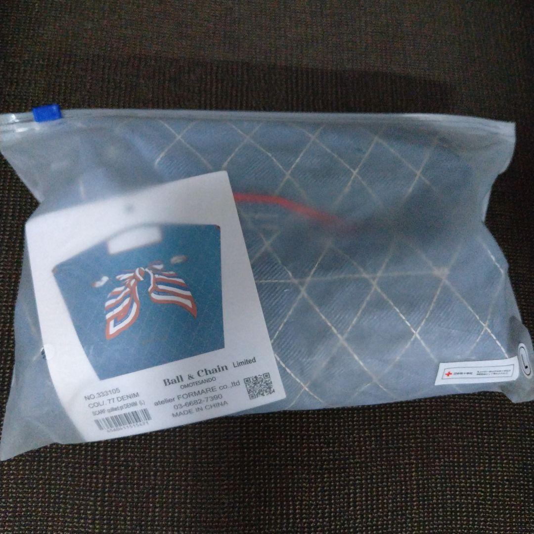 ※新品未使用※タグ付き※ボールアンドチェーン※表参道限定※スカーフ柄※L