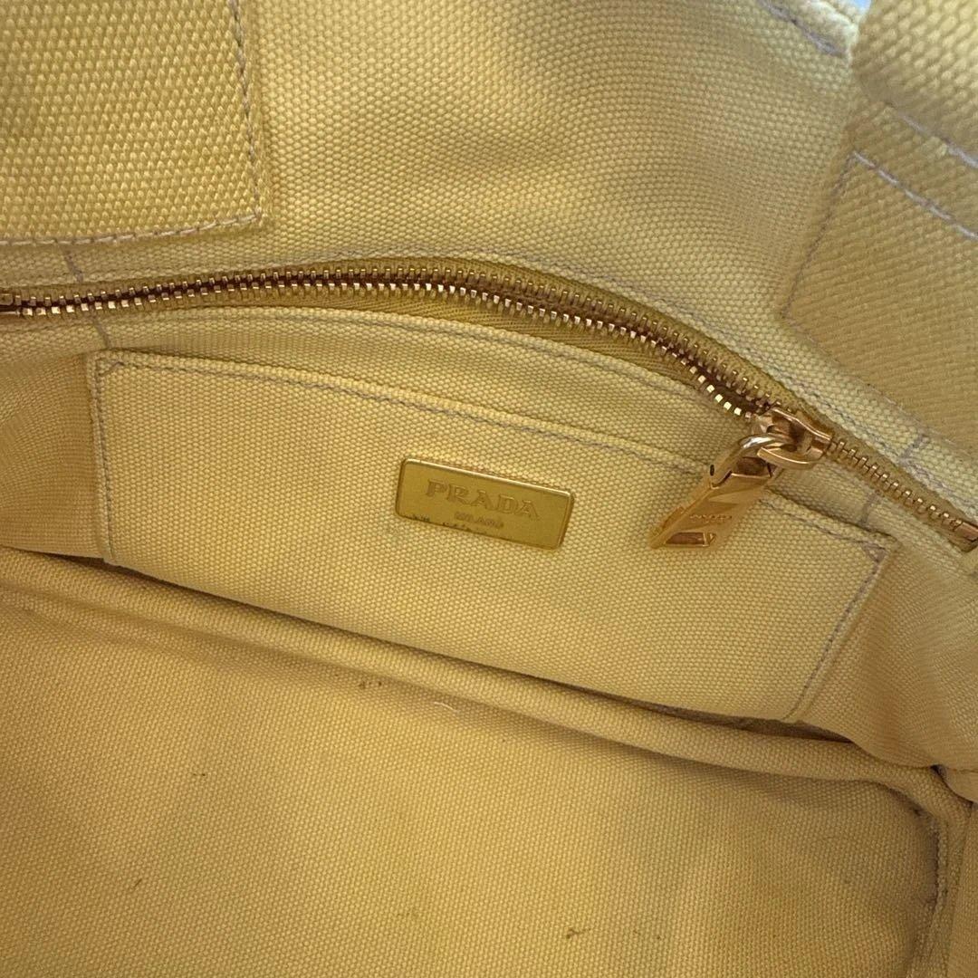 PRADA イエロー ショルダーバッグ　お値下げ